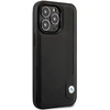 Apple iPhone 14 Pro Max BMW dėklas odinis Mėlyna Dots (BMHCP14X22RBDK) juodos spalvos
