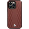 Apple iPhone 14 Pro Max BMW odinis dėklas Diamond Pattern (BMHCP14X22RFGR) burgundy