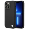 Apple iPhone 14 Pro Max BMW silikoninis dėklas Metal Logo juodos spalvos