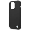 Apple iPhone 14 Pro Max BMW silikoninis dėklas Metal Logo juodos spalvos