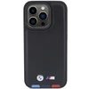 Apple iPhone 15 Pro BMW odinis dėklas Stamp Tricolor (BMHCP15L22PTDK) juodos spalvos