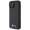 Apple iPhone 15 Plus BMW odinis dėklas Stamp Tricolor (BMHCP15M22PTDK) juodos spalvos