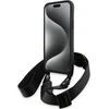 Apple iPhone 15 Plus / 14 Plus BMW dėklas M Edition Carbon Tricolor Lines &amp; Strap (BMHCP15M23PSVTK) juodos spalvos