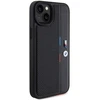 Apple iPhone 15 Plus / 14 Plus BMW dėklas Perforated Tricolor Line (BMHCP15M23PUPVK) juodos spalvos