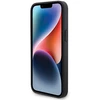 BMW Leather Diamond Pattern dėklas iPhone 15 Pro Max - juodas