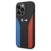 Mėlyna BMW Silicone Mėlyna&amp;Raudona Stripes M Collection dėklas iPhone 15 Pro Max