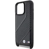Apple iPhone 15 Pro Max BMW dėklas M Edition Carbon Stripe &amp; Strap (BMHCP15X23PSCCK) juodos spalvos