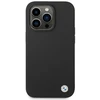 BMW BMHCP15XSILBK Apple iPhone 15 Pro Max 6.7" dėklas telefonui juodos spalvos silikoninis Metal Logo