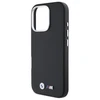 BMW BMHCP16L23PMWK Apple iPhone 16 Pro 6.3" dėklas telefonui juodos spalvos M Smooth Full Wrapped Metal
