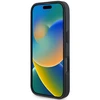 BMW BMHCP16LSLLBK Apple iPhone 16 Pro 6.3" dėklas telefonui juodos spalvos hardcase Leather Hot Stamp