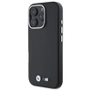 BMW BMHCP16X23PMWK Apple iPhone 16 Pro Max 6.9" dėklas telefonui juodos spalvos M Smooth Full Wrapped Metal