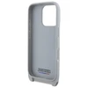 BMW BMHCP16X23PSCCG Apple iPhone 16 Pro Max 6.9" dėklas telefonui pilkos spalvos M Edition Carbon Stripe &amp; Strap