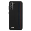 Samsung Galaxy S21 Plus BMW silikoninis dėklas Stripes M Collection (BMHCS21MSIVTBK) juodos spalvos