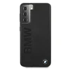 Samsung Galaxy S21 Plus BMW dėklas Signature Logo Imprint (BMHCS21MSLLBK) juodos spalvos