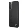 Samsung Galaxy S21 Plus BMW dėklas Signature Logo Imprint (BMHCS21MSLLBK) juodos spalvos