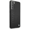 Samsung Galaxy S21 Plus BMW dėklas Signature Logo Imprint (BMHCS21MSLLBK) juodos spalvos