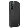 Samsung Galaxy S22 Plus BMW dėklas Signature Logo Imprint (BMHCS22MSLLBK) juodos spalvos