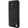Samsung Galaxy S24 Plus BMW dėklas Signature odinis Crossing Lines Pattern (BMHCS24M23RCGPK) juodos spalvos