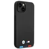 Apple iPhone 14 Plus BMW odinis dėklas Stamp Tricolor MagSafe (BMHMP14M22PTDK) juodos spalvos