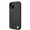 Apple iPhone 14 BMW dėklas Signature Logo Imprint Magsafe (BMHMP14SSLLBK) juodos spalvos