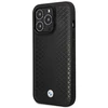 Apple iPhone 14 Pro Max BMW odinis dėklas Diamond Pattern MagSafe MagSafe (BMHMP14X22RFGK) juodos spalvos