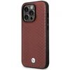 Apple iPhone 14 Pro Max BMW odinis dėklas Diamond Pattern MagSafe MagSafe (BMHMP14X22RFGR) burgundy