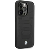 Apple iPhone 14 Pro Max BMW odinis dėklas Seats Pattern MagSafe MagSafe (BMHMP14X22RPSK) juodos spalvos