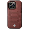 Apple iPhone 14 Pro Max BMW odinis dėklas Seats Pattern MagSafe MagSafe (BMHMP14X22RPSR) burgundy