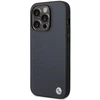 Apple iPhone 14 Pro Max BMW odinis dėklas Hot Stamped MagSafe (BMHMP14XSLLNA) mėlynos spalvos