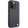 Apple iPhone 14 Pro Max BMW odinis dėklas Hot Stamped MagSafe (BMHMP14XSLLNA) mėlynos spalvos