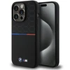 BMW M Silikoninis Pattern MagSafe Apple iPhone 15 Pro - dėklas telefonui juodos spalvos