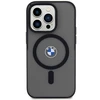 Apple iPhone 15 Pro BMW dėklas IML Signature MagSafe (BMHMP15LDSLK) juodos spalvos