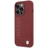 Apple iPhone 15 Pro BMW dėklas silikoninis Big Logo MagSafe (BMHMP15LSLBLRE) raudonos spalvos