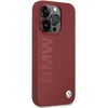 Apple iPhone 15 Pro BMW dėklas silikoninis Big Logo MagSafe (BMHMP15LSLBLRE) raudonos spalvos