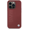Apple iPhone 15 Pro BMW dėklas silikoninis Big Logo MagSafe (BMHMP15LSLBLRE) raudonos spalvos