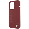 Apple iPhone 15 Pro BMW dėklas silikoninis Big Logo MagSafe (BMHMP15LSLBLRE) raudonos spalvos