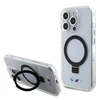 BMW BMHMP15LURST Apple iPhone 15 Pro 6.1" skaidrus dėklas hardcase Ring Stand M Collection MagSafe