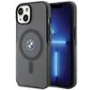 Apple iPhone 15 Plus BMW dėklas IML Signature MagSafe (BMHMP15MDSLK) juodos spalvos