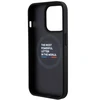 BMW Quilted Tricolor MagSafe - dėklas skirtas Apple iPhone 15 Pro Max Juodas