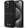 BMW M Silikoninis Pattern MagSafe Apple iPhone 15 Pro Max - dėklas telefonui juodos spalvos