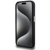 Apple iPhone 15 Pro Max BMW Signature Liquid silikoninis dėklas MagSafe (BMHMP15XSILBK2) juodos spalvos