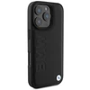 Apple iPhone 16 Pro BMW Leather Hot Stamp MagSafe (BMHMP16LSLLBK) dėklas telefonui juodos spalvos