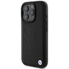 Apple iPhone 16 Pro BMW Leather Hot Stamp MagSafe (BMHMP16LSLLBK) dėklas telefonui juodos spalvos