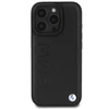 Apple iPhone 16 Pro BMW Leather Hot Stamp MagSafe (BMHMP16LSLLBK) dėklas telefonui juodos spalvos