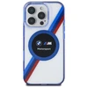 BMW BMHMP16X23HTPUT Apple iPhone 16 Pro Max 6.9" dėklas telefonui skaidrus hardcase Motosport IML Circle MagSafe
