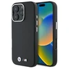 BMW BMHMP16X23PMWK Apple iPhone 16 Pro Max 6.9" dėklas telefonui juodos spalvos M Smooth Full Wrapped Metal MagSafe
