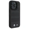 BMW BMHMP16X23PUSPK Apple iPhone 16 Pro Max 6.9" dėklas telefonui juodos spalvos M Perforated And Stitched Line MagSafe