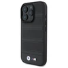 BMW BMHMP16X23PUSPK Apple iPhone 16 Pro Max 6.9" dėklas telefonui juodos spalvos M Perforated And Stitched Line MagSafe