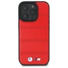 Dėklas BMW BMHMP16X23PUSPR Apple iPhone 16 Pro Max 6.9" raudona/raudona M perforuota ir susiūta linija MagSafe