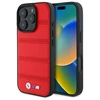 Dėklas BMW BMHMP16X23PUSPR Apple iPhone 16 Pro Max 6.9" raudona/raudona M perforuota ir susiūta linija MagSafe
